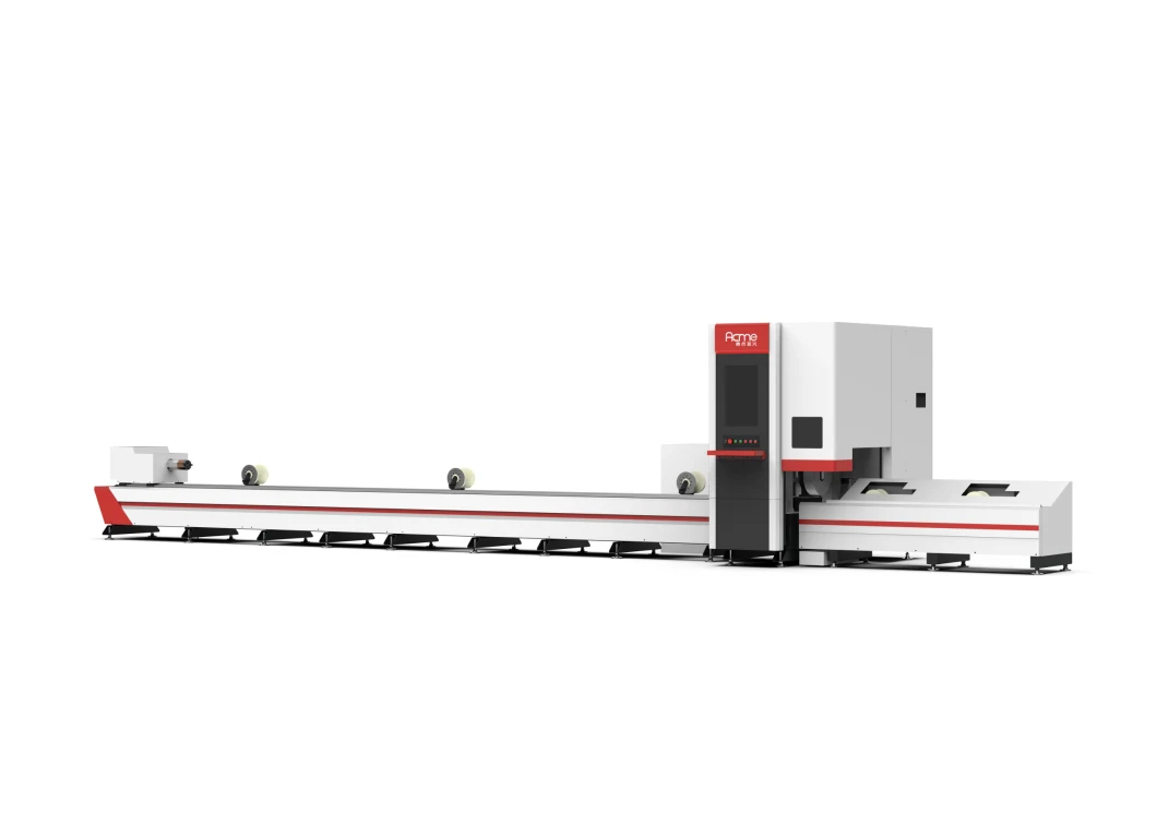 Acme Square Tube Round Tube H-Section Steel CNC Tube Fiber Laser Cutting Machine